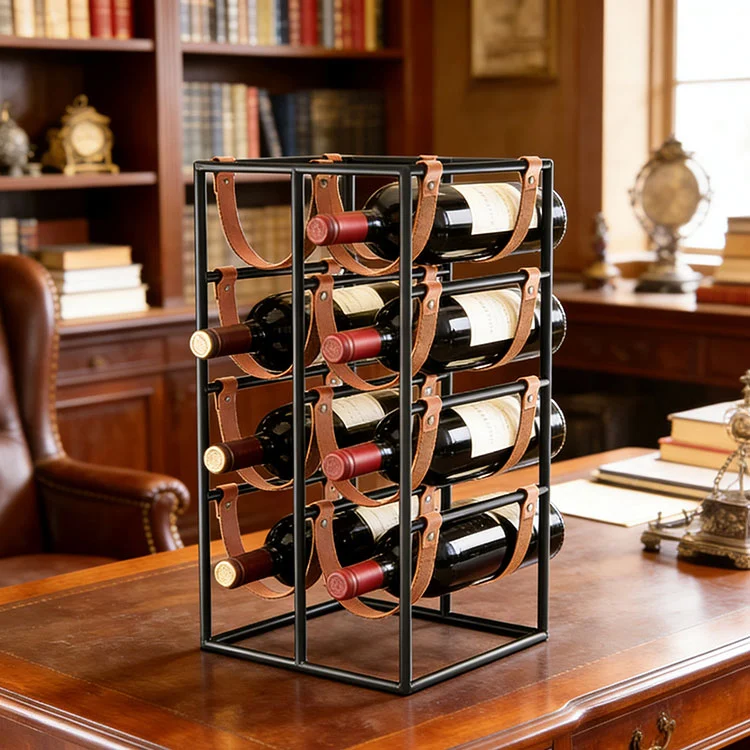 Metal Countertop Wine Rack