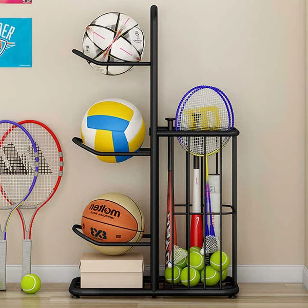 Outdoor Iron Ball Storage Rack